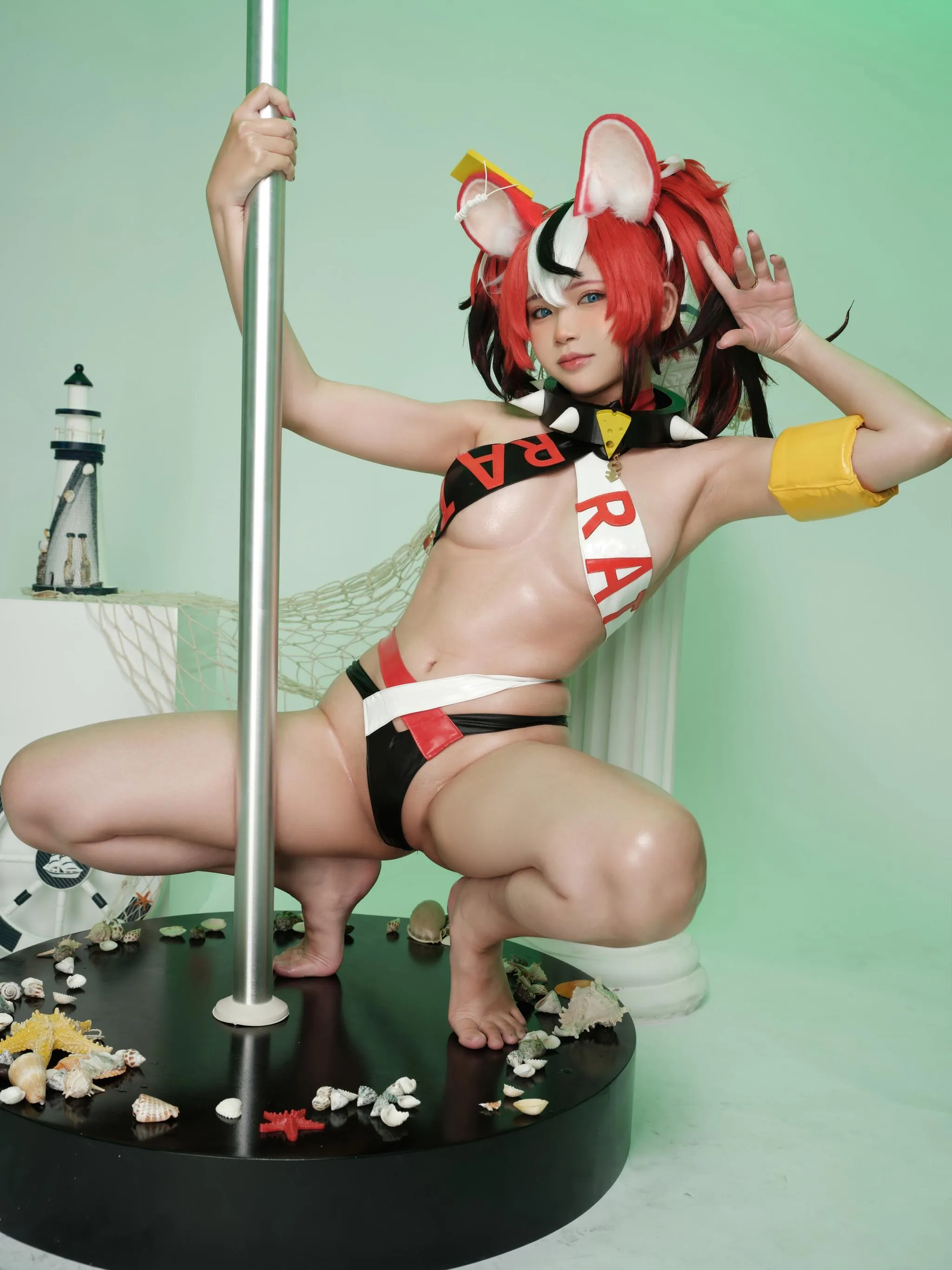 ZinieQ – NO.005 Hakos Baelz Pole Dancing-HD [30P]插图8